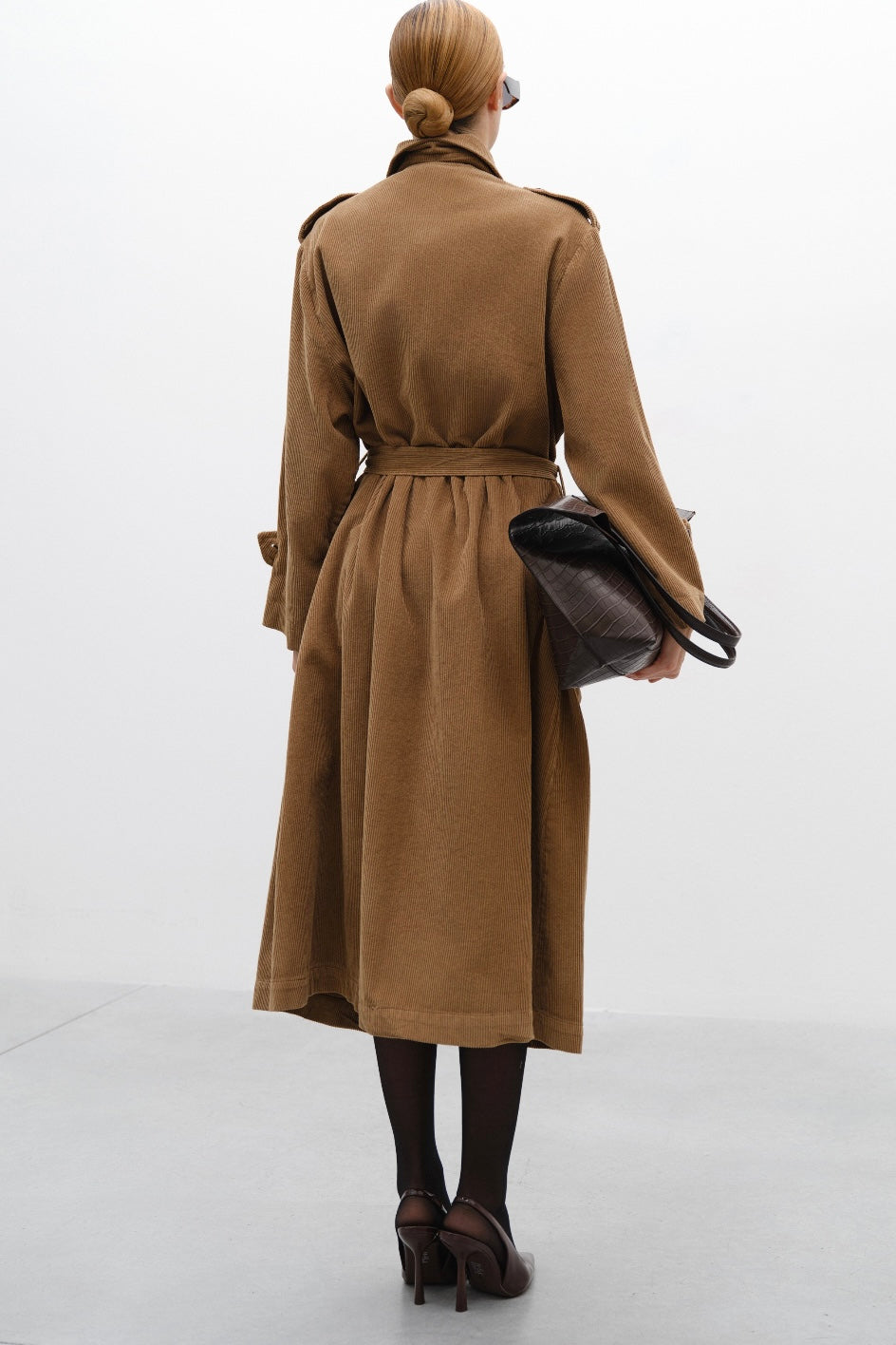 TRENCH VELLUTO DI LUMINA-1848