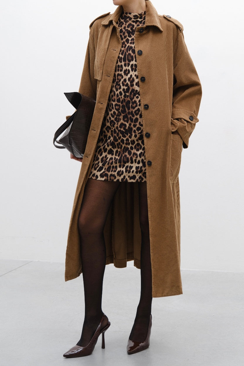 TRENCH VELLUTO DI LUMINA-1848