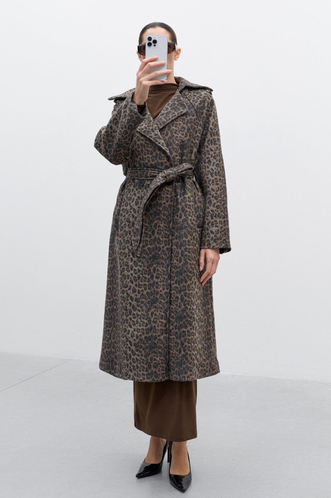 TRENCH LEOPARDATO LUMINA-1915