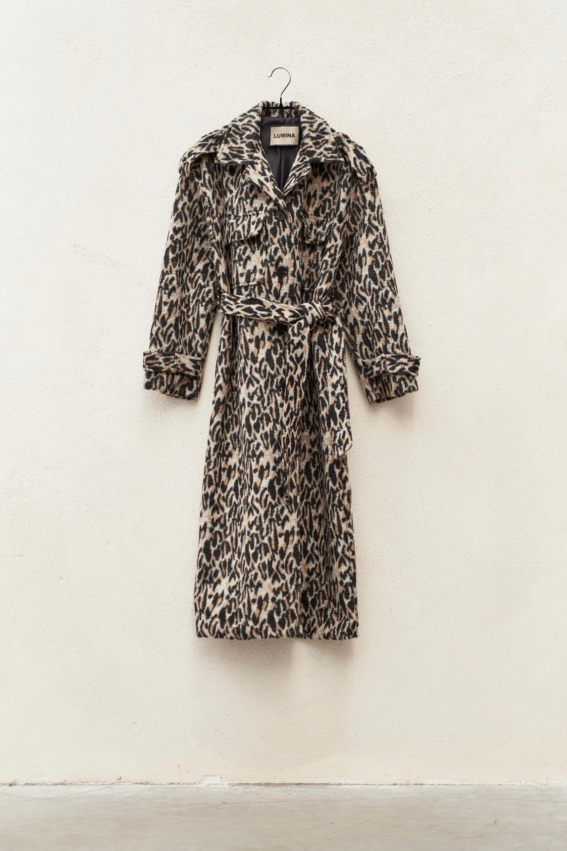 TRENCH LEOPARDATO LUMINA-1557