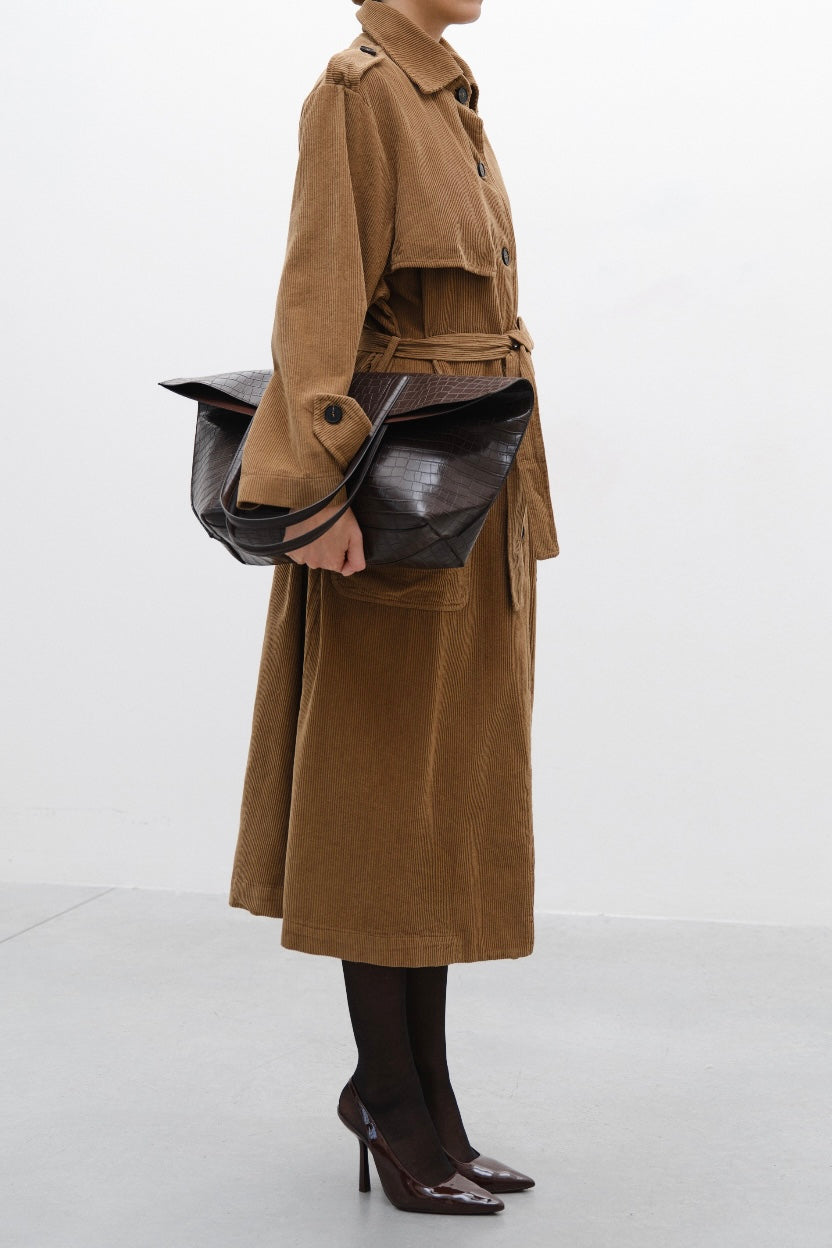 TRENCH VELLUTO DI LUMINA-1848