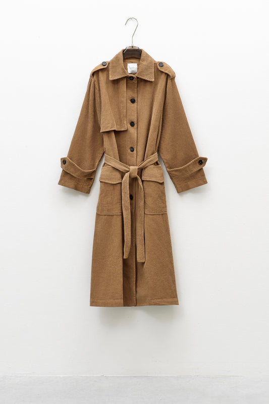 TRENCH VELLUTO DI LUMINA-1848