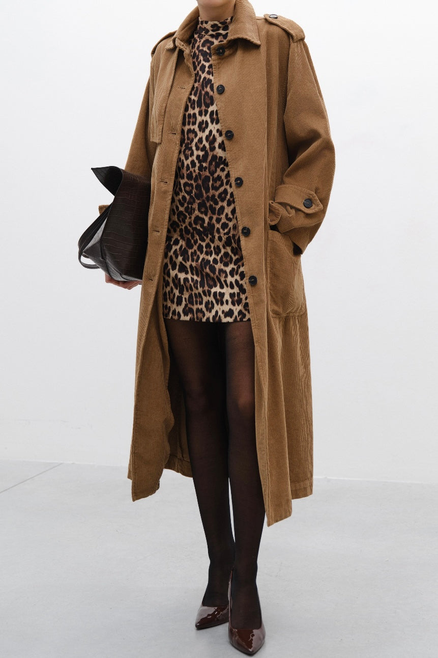 TRENCH VELLUTO DI LUMINA-1848