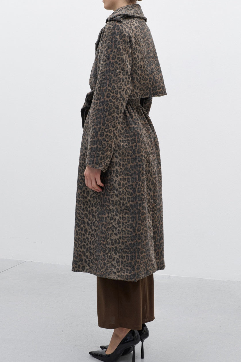 TRENCH LEOPARDATO LUMINA-1915