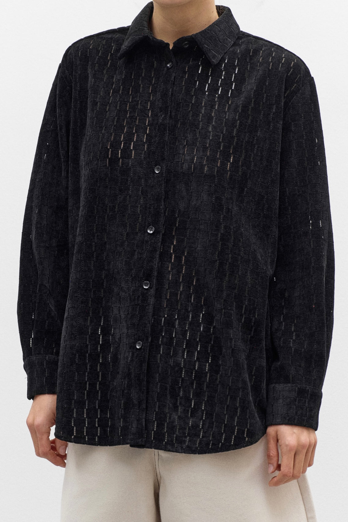 CAMICIA IN CAMOSCIO LUMINA-240273