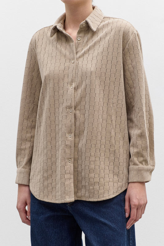 CAMICIA IN CAMOSCIO LUMINA-240273