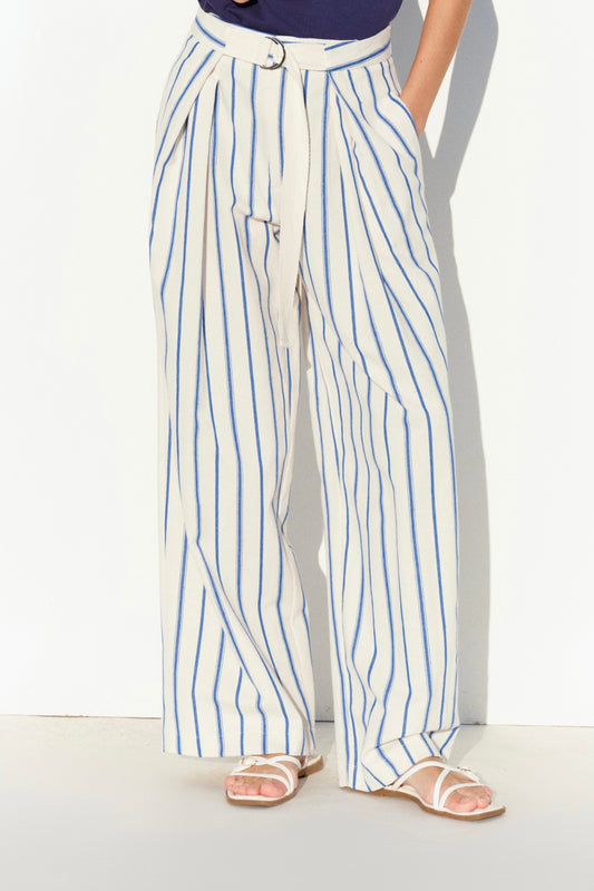 PANTALONE A RIGHE LUMINA-2676